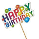 Happy Birthday Pick – Homestead Flower Company Inc, Homestead FL