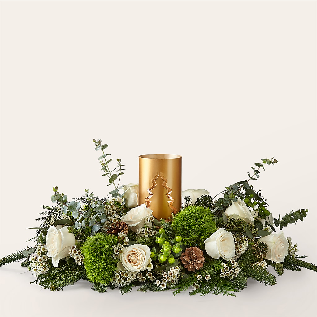 Chestnuts Roasting Centerpiece – Homestead Flower Company Inc, Homestead FL