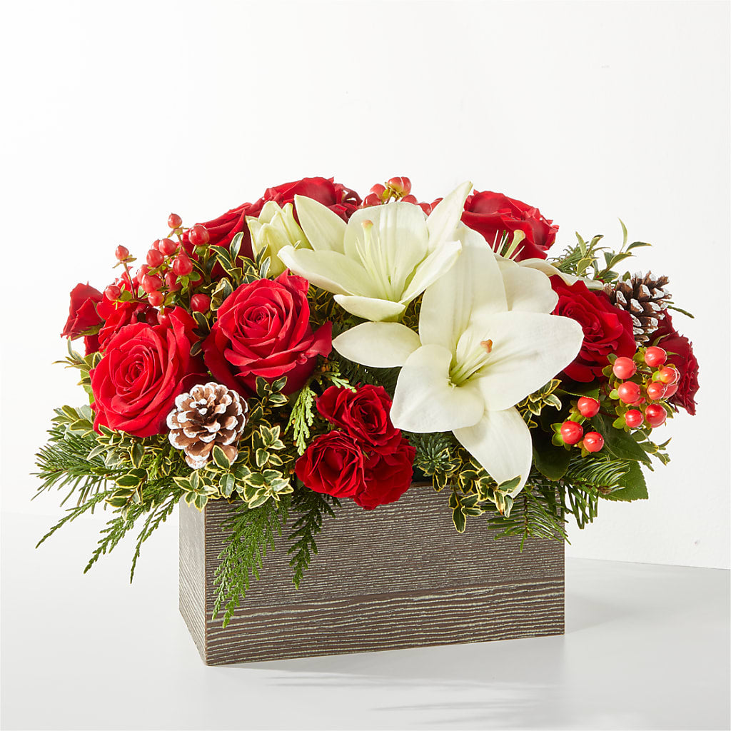 Snowy Wonderland Bouquet – Homestead Flower Company Inc, Homestead FL