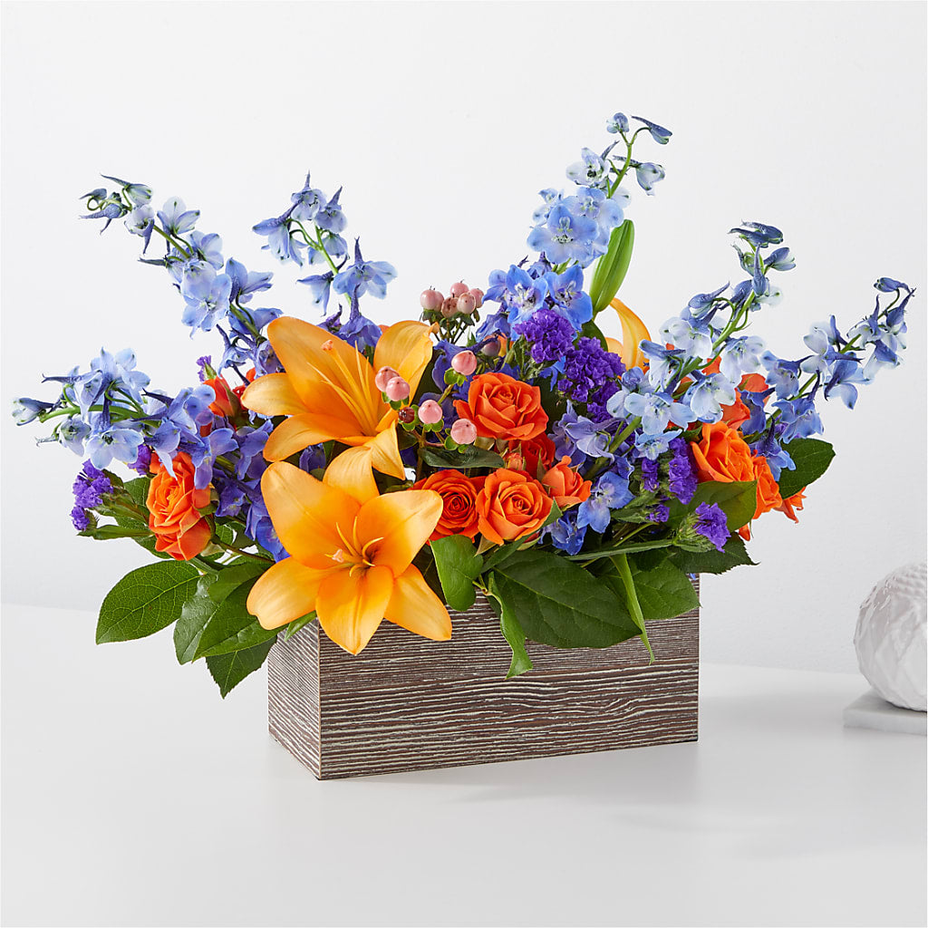 Radiant Citrus Box Bouquet – Homestead Flower Company Inc, Homestead FL