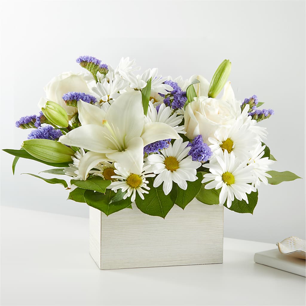 Beyond Blue Box Bouquet – Homestead Flower Company Inc, Homestead FL