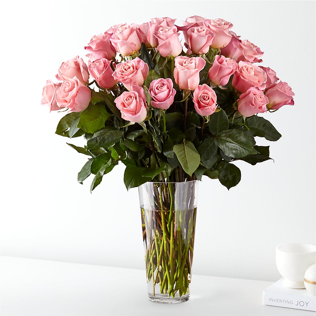 Long Stem Pink Rose Bouquet – Homestead Flower Company Inc, Homestead FL