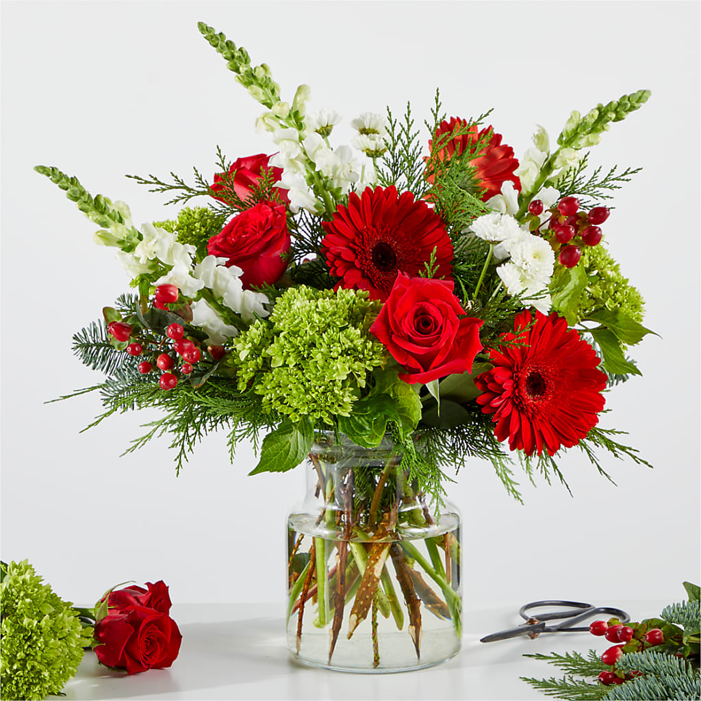 Merry Moment Bouquet – A Florist Original – Homestead Flower Company Inc, Homestead FL