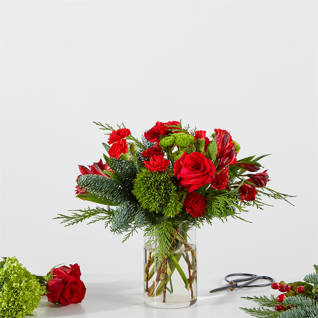 Merry Moment Bouquet – A Florist Original – Homestead Flower Company Inc, Homestead FL
