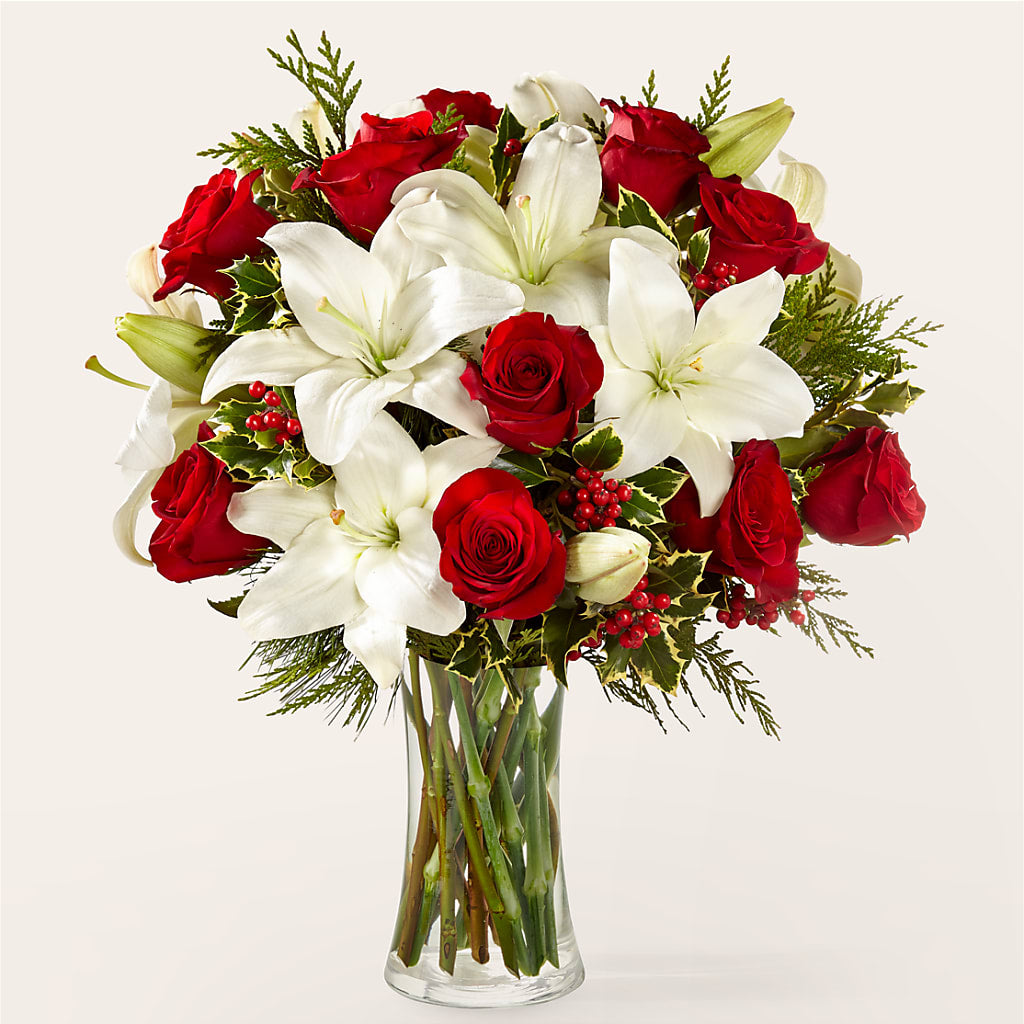 Sparkling Snowflakes Bouquet – Homestead Flower Company Inc, Homestead FL