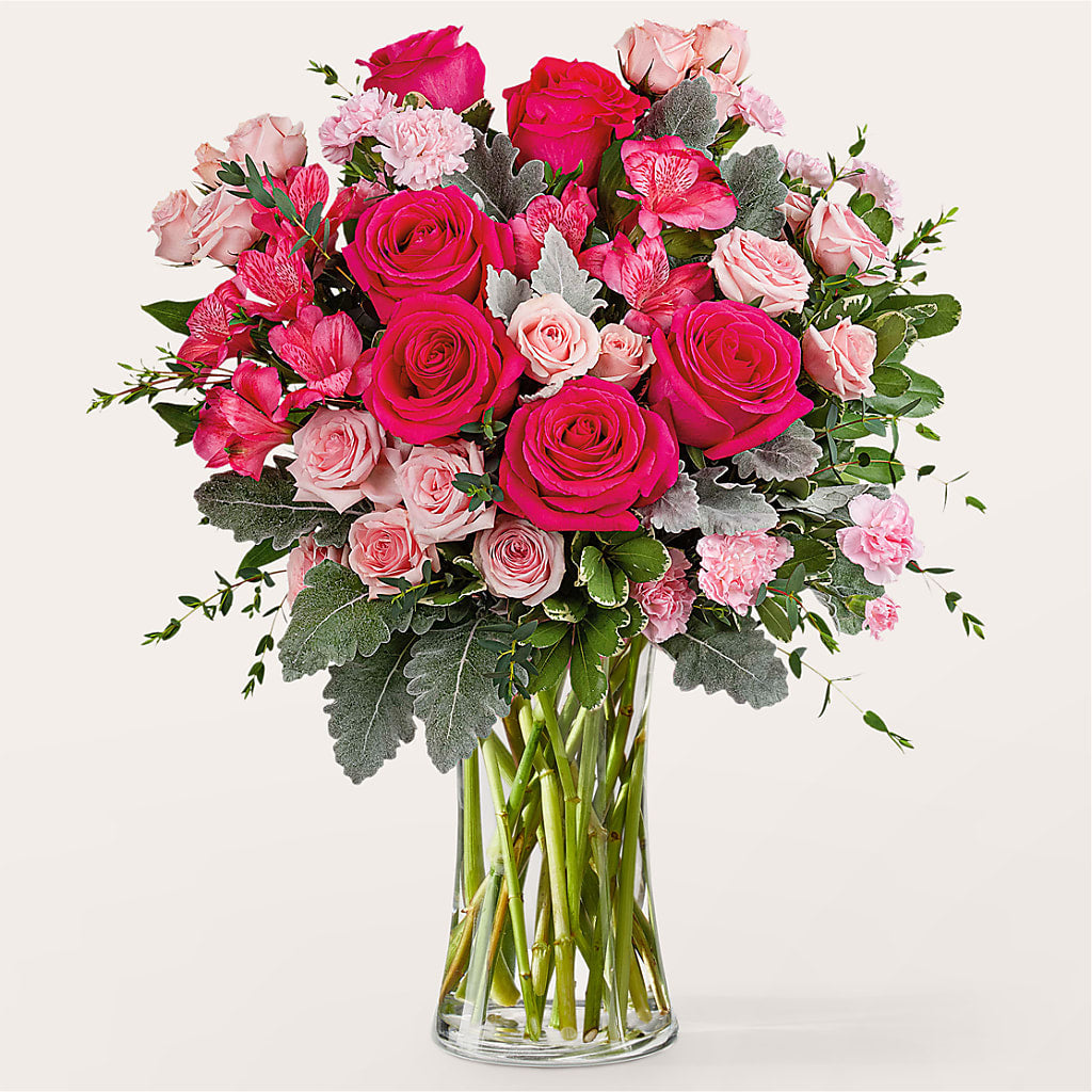 Tickled Pink Bouquet – Homestead Flower Company Inc, Homestead FL