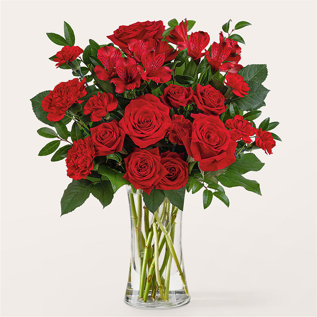 Brilliant Ruby Bouquet – Homestead Flower Company Inc, Homestead FL