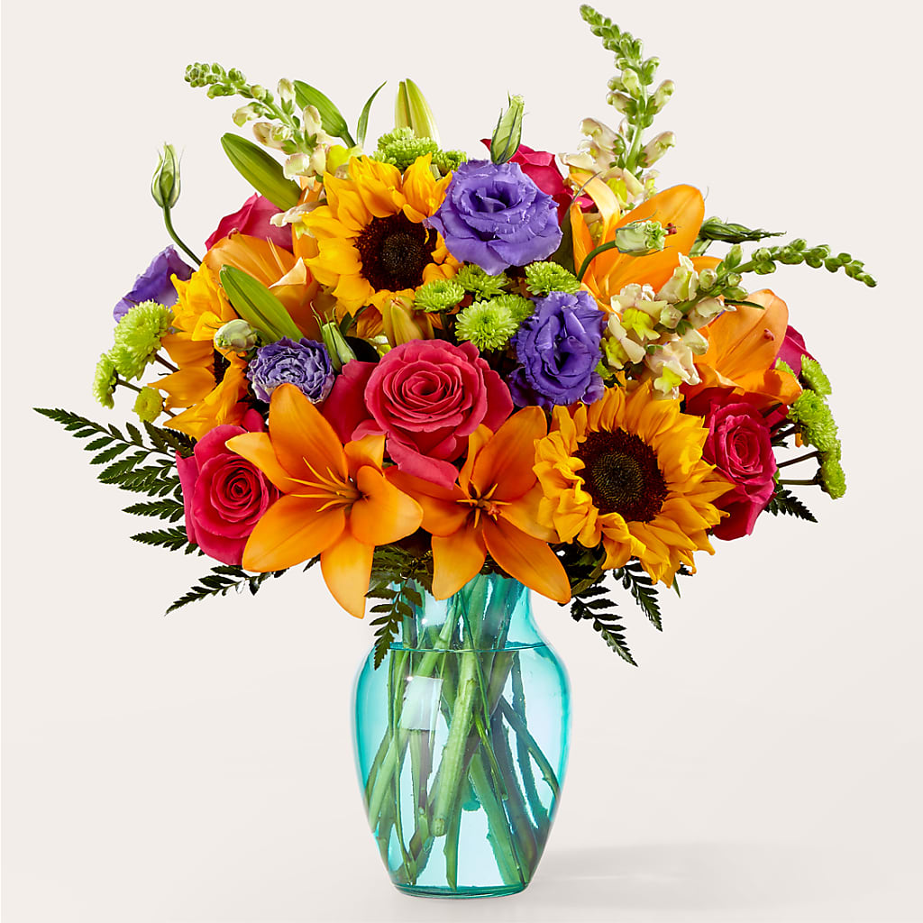 Double Rainbow Bouquet – Homestead Flower Company Inc, Homestead FL