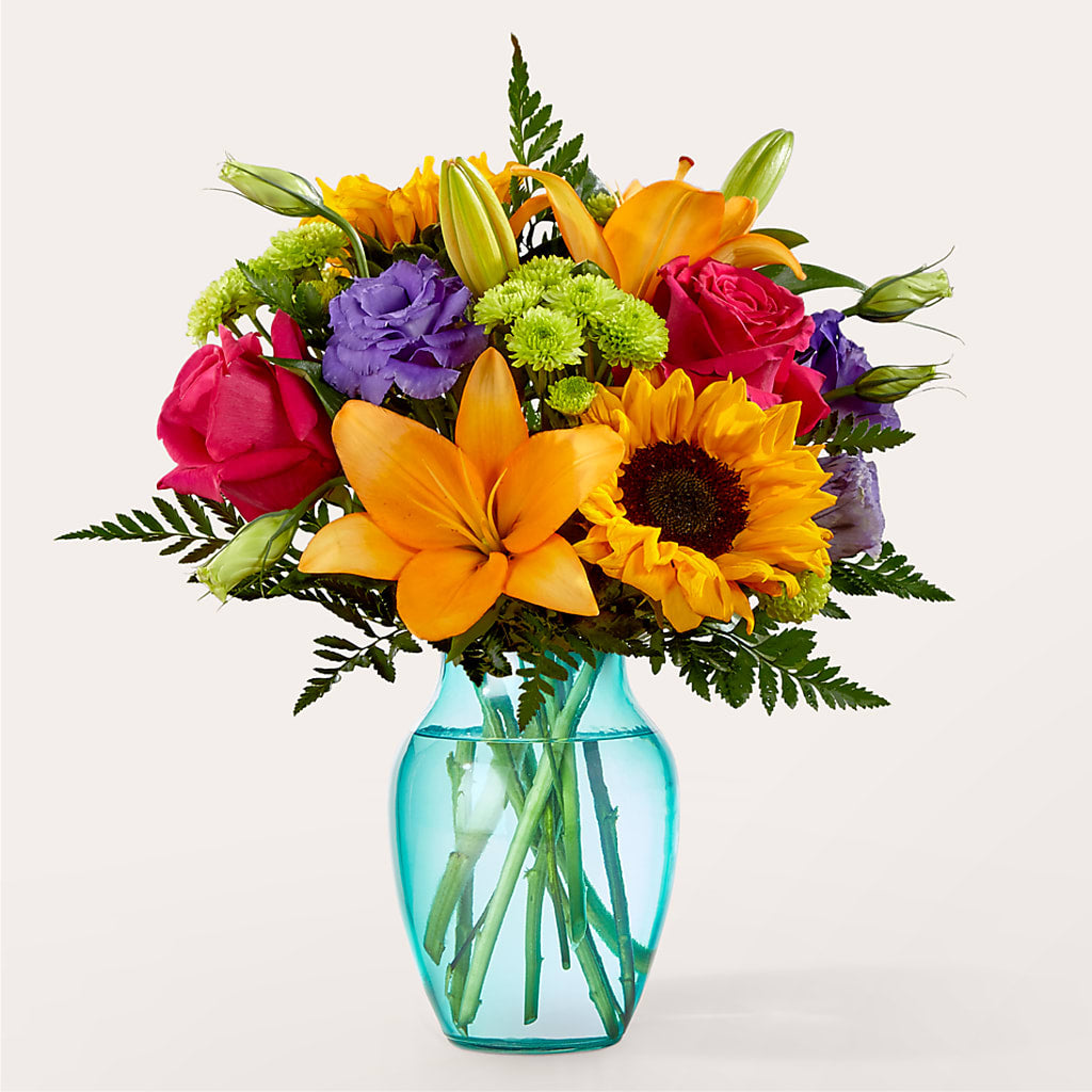Double Rainbow Bouquet – Homestead Flower Company Inc, Homestead FL