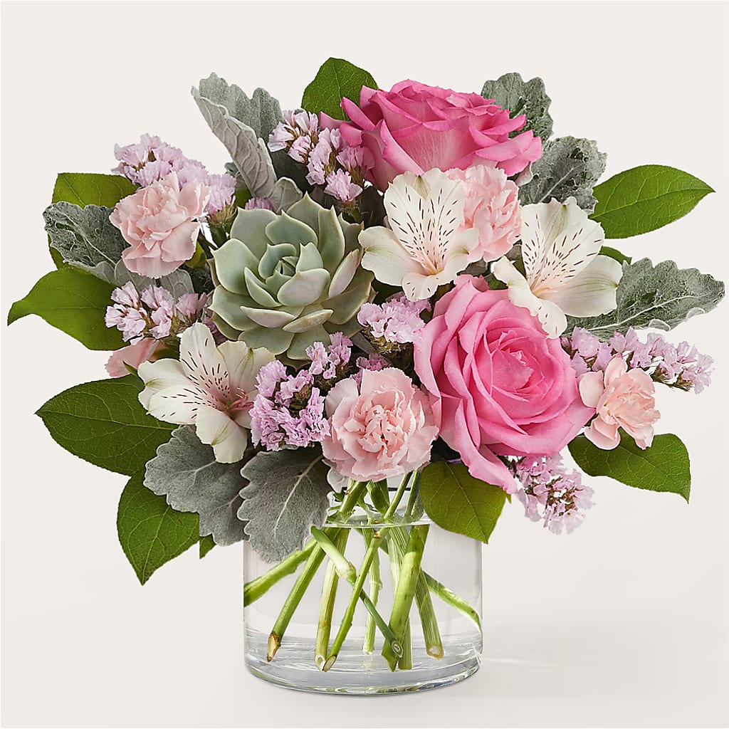 Dusty Rose Bouquet – Homestead Flower Company Inc, Homestead FL