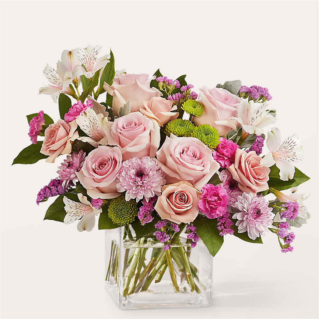 Pink Suede Bouquet – Homestead Flower Company Inc, Homestead FL