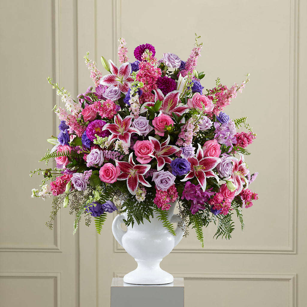 Peaceful Tribute Arrangement – Homestead Flower Company Inc, Homestead FL