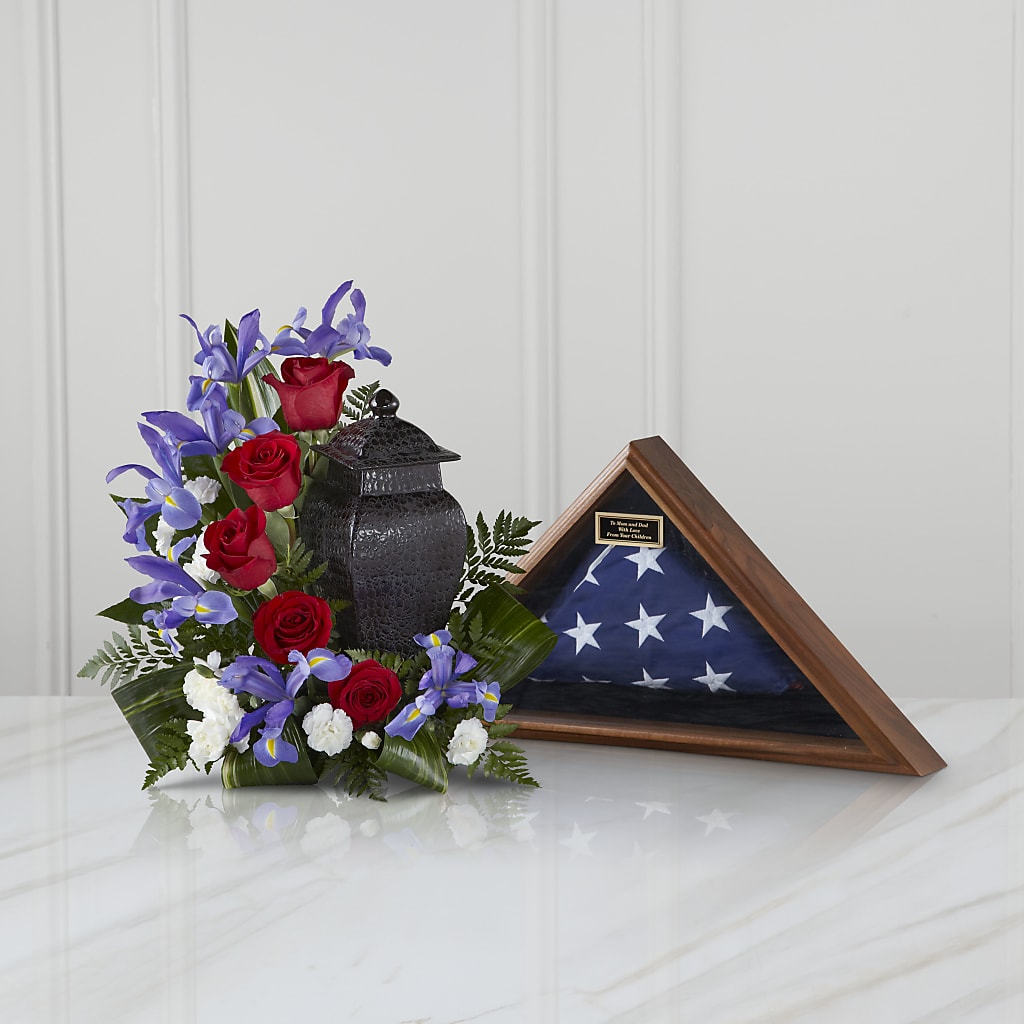 Patriotic Tribute Arrangement – Homestead Flower Company Inc, Homestead FL