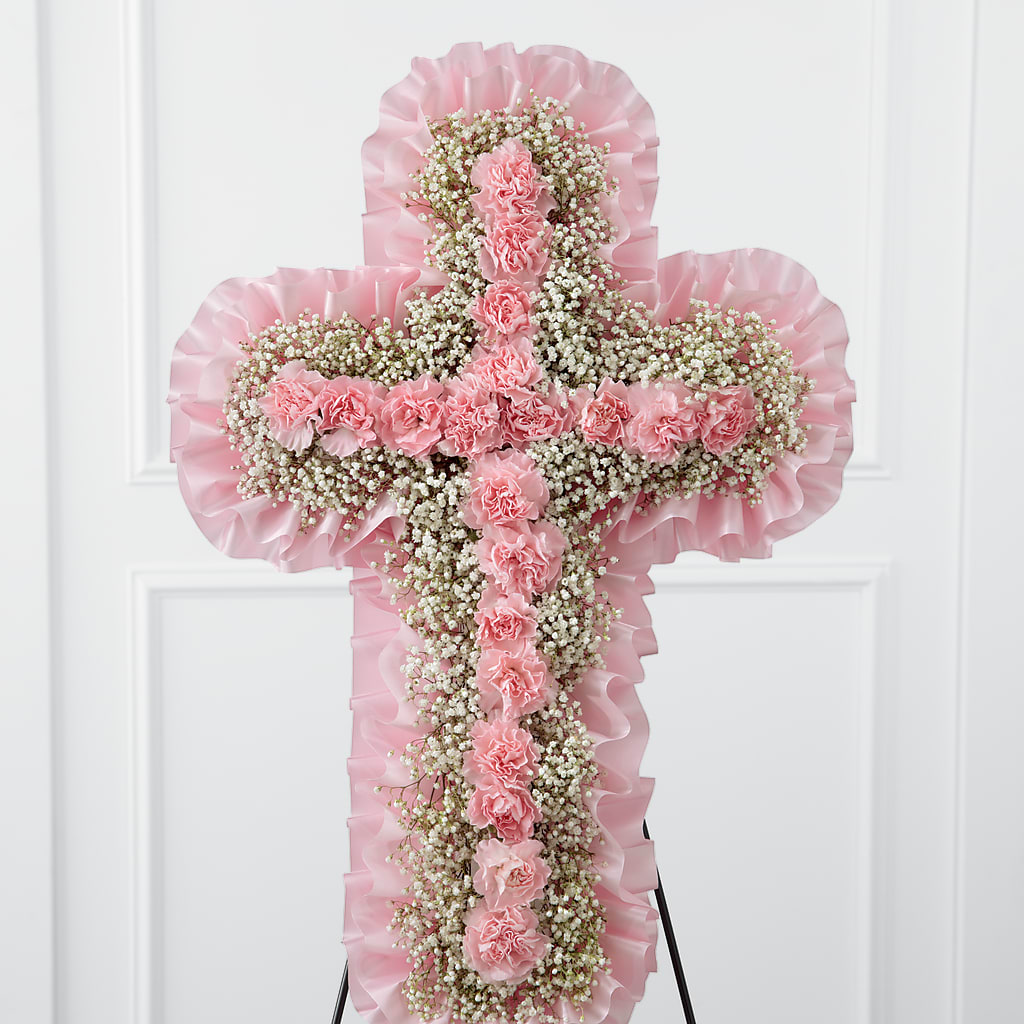 Angel's Cross Easel – Homestead Flower Company Inc, Homestead FL