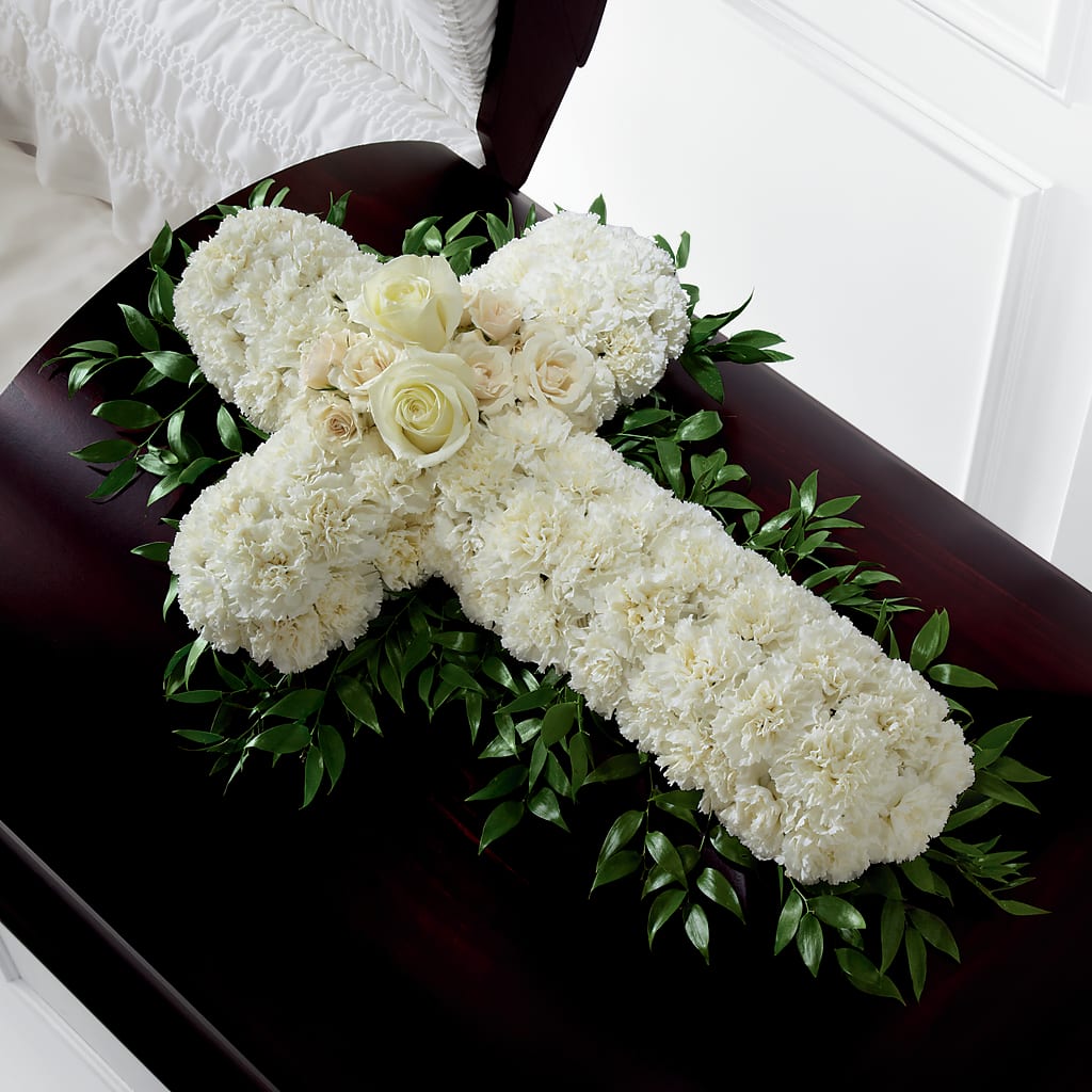 Peaceful Memories Casket Spray (Standard) – Homestead Flower Company Inc, Homestead FL