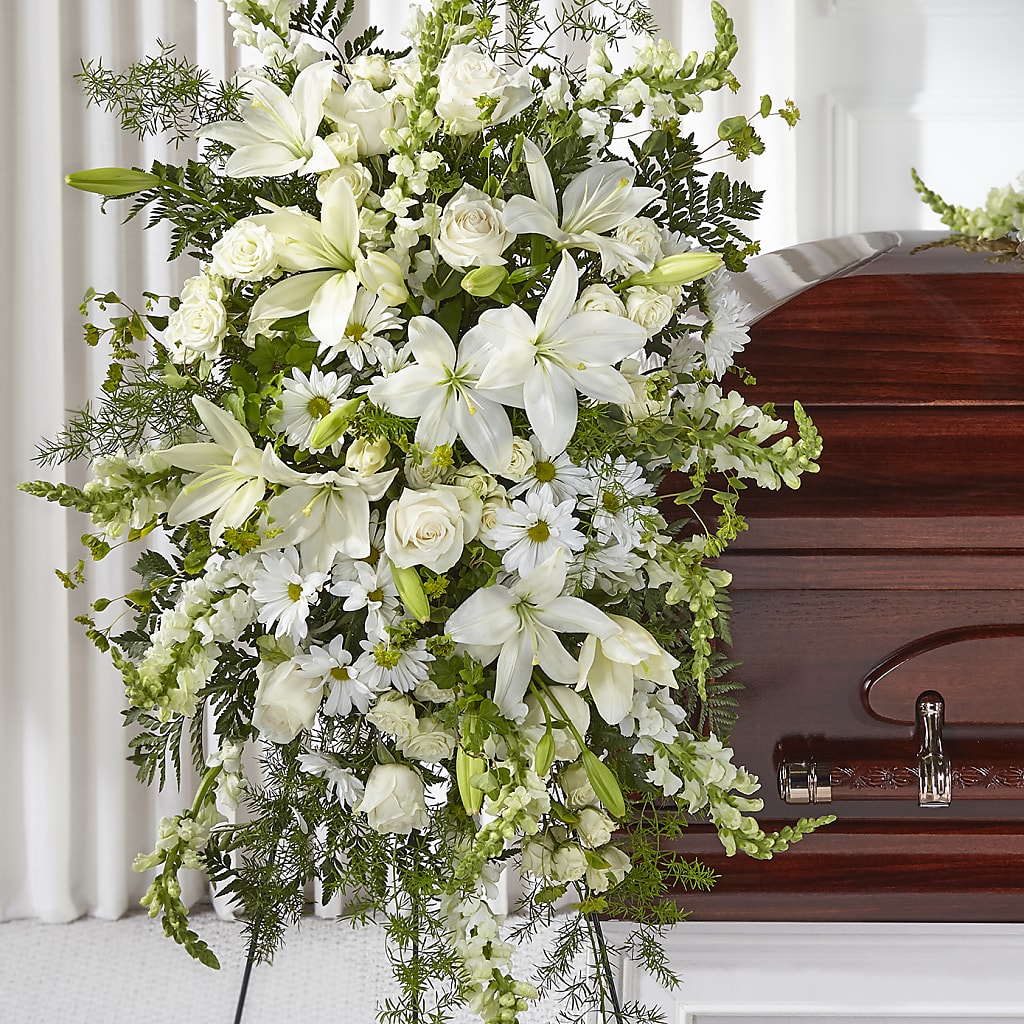 Loving Thoughts Standing Spray – Homestead Flower Company Inc, Homestead FL