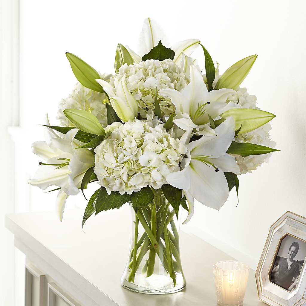 Compassionate Lily Bouquet – Homestead Flower Company Inc, Homestead FL