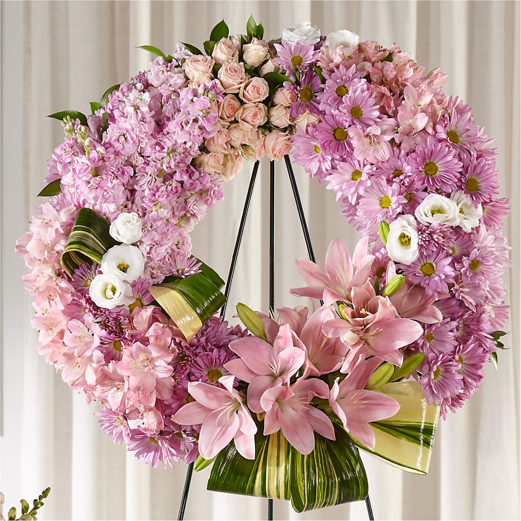 Gift of Warmth Wreath – Homestead Flower Company Inc, Homestead FL