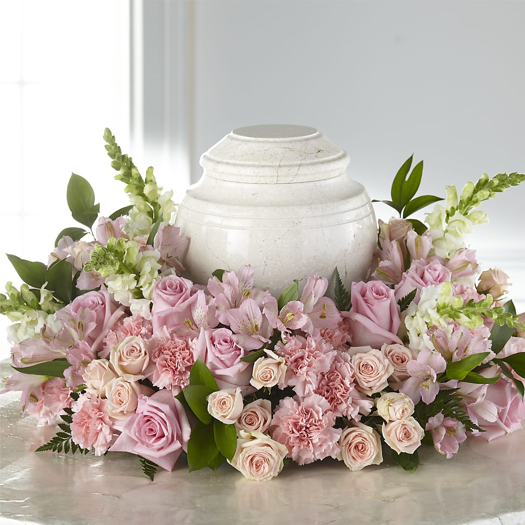 Blooms of Hope Cremation Adornment – Homestead Flower Company Inc, Homestead FL