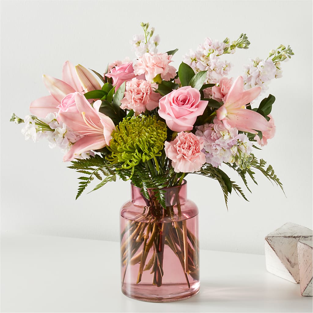 Pretty in Pink Bouquet – Homestead Flower Company Inc, Homestead FL