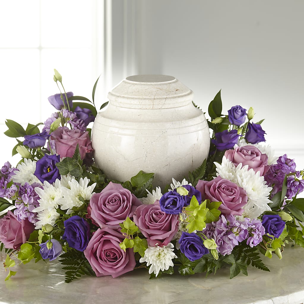 Blooming Sympathy Cremation Adornment – Homestead Flower Company Inc, Homestead FL
