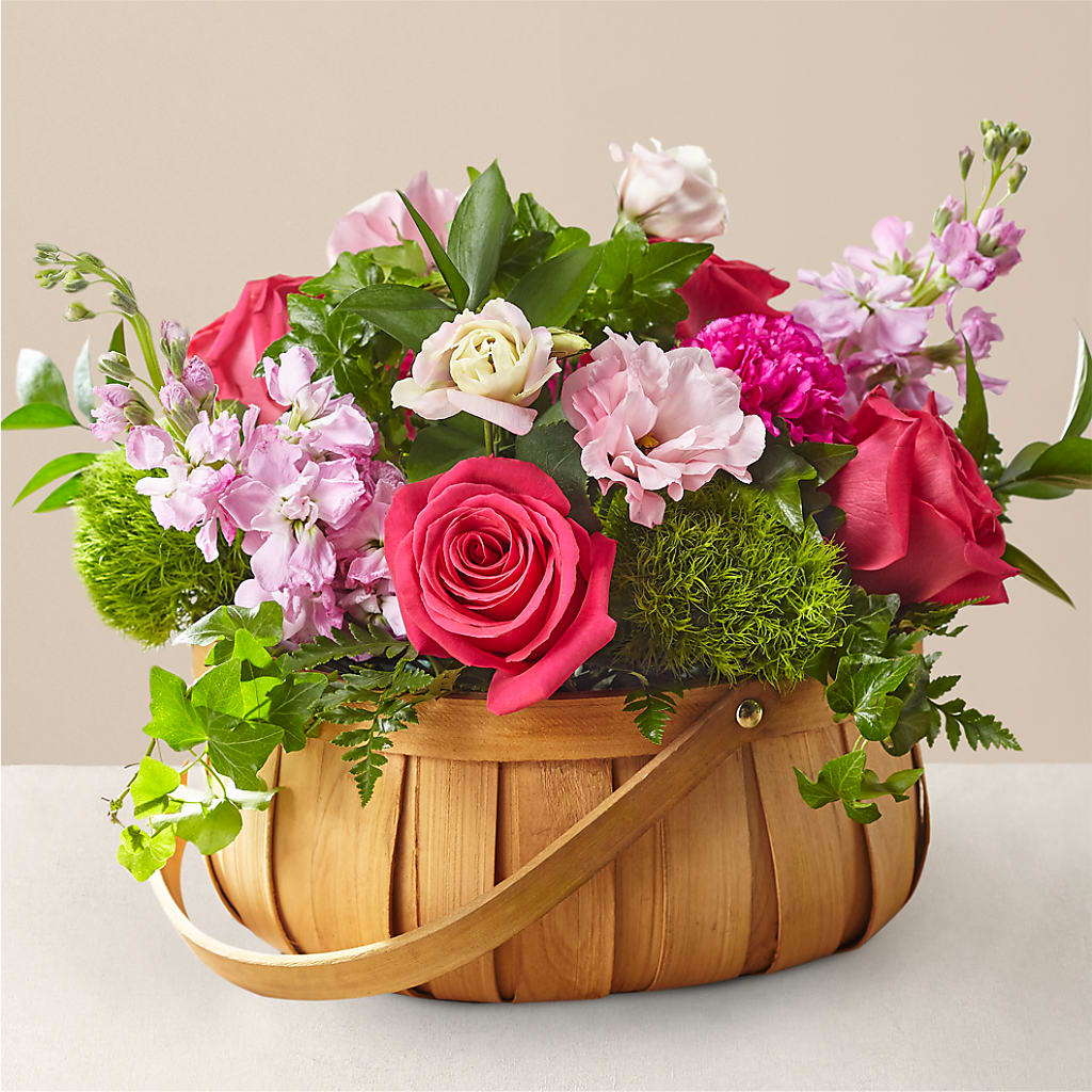 Radiance in Bloom Basket – Homestead Flower Company Inc, Homestead FL