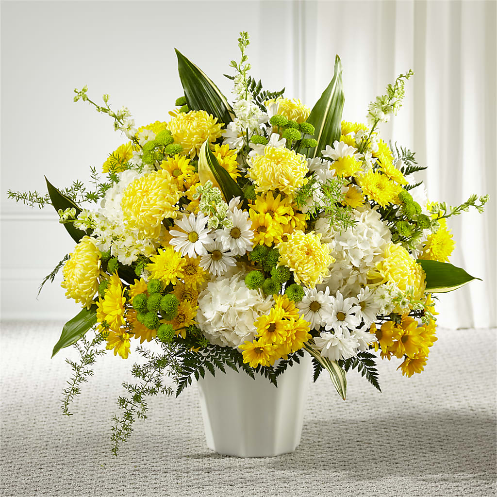 Unity & Grace Floor Basket – Homestead Flower Company Inc, Homestead FL