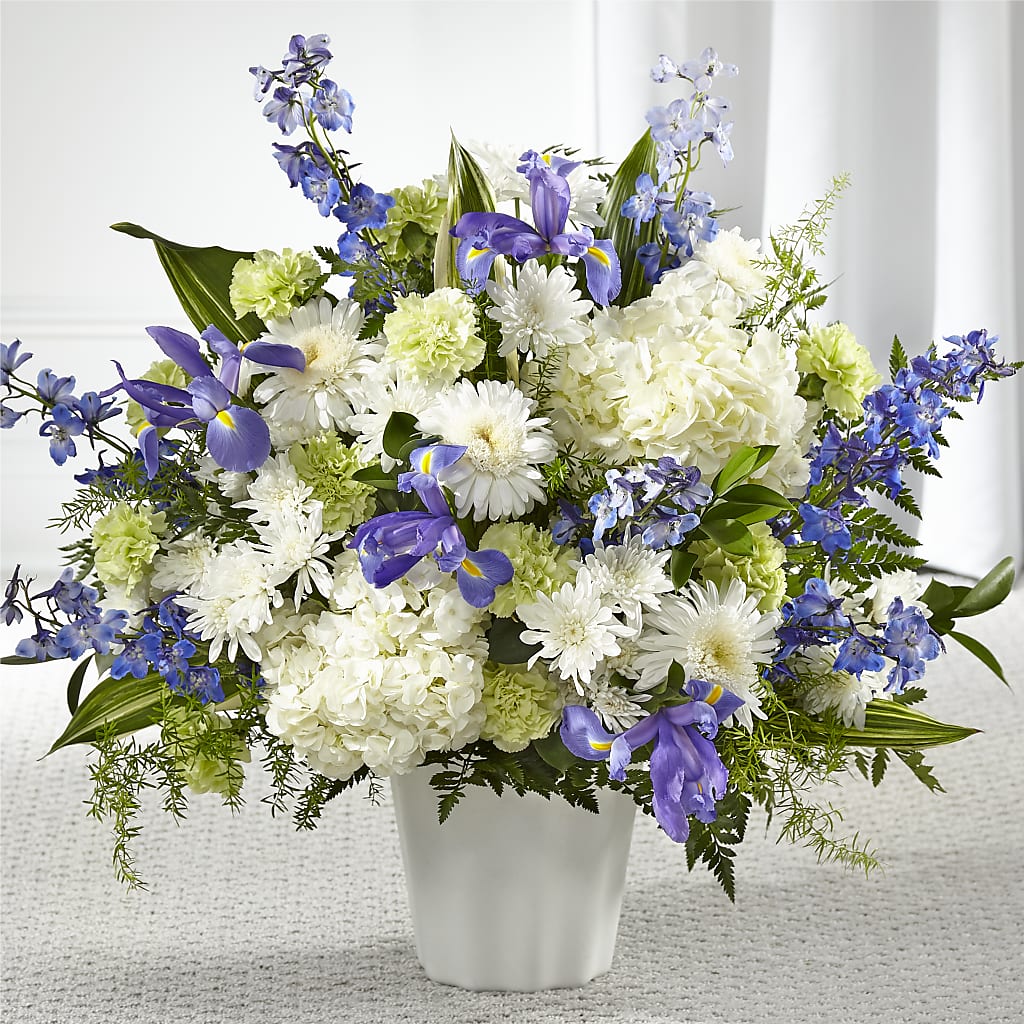 Soft Serenity Floor Basket – Homestead Flower Company Inc, Homestead FL
