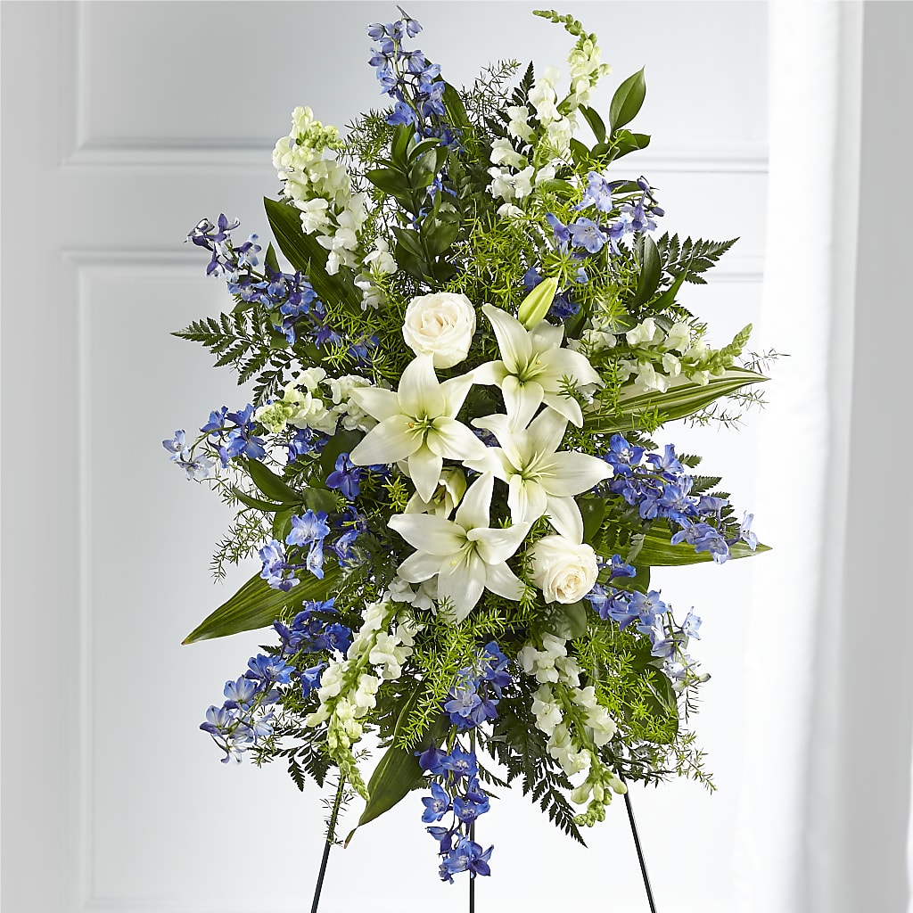 Faithful Friend Standing Spray – Homestead Flower Company Inc, Homestead FL