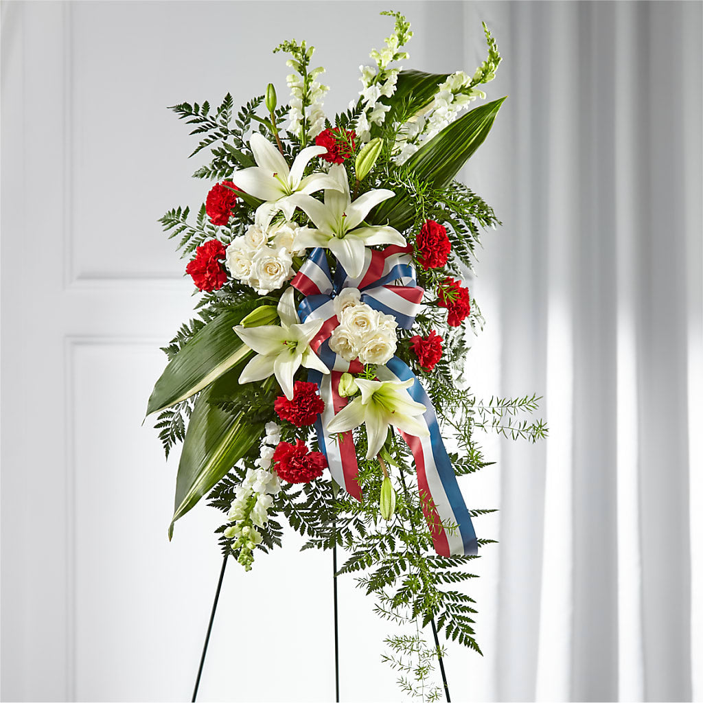Stars of Life Standing Spray – Homestead Flower Company Inc, Homestead FL