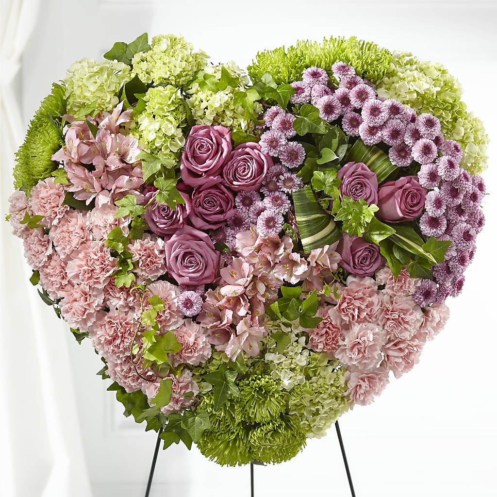 Heartwarming Standing Heart – Homestead Flower Company Inc, Homestead FL