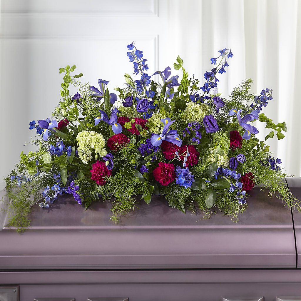 Always Treasured Casket Spray – Homestead Flower Company Inc, Homestead FL