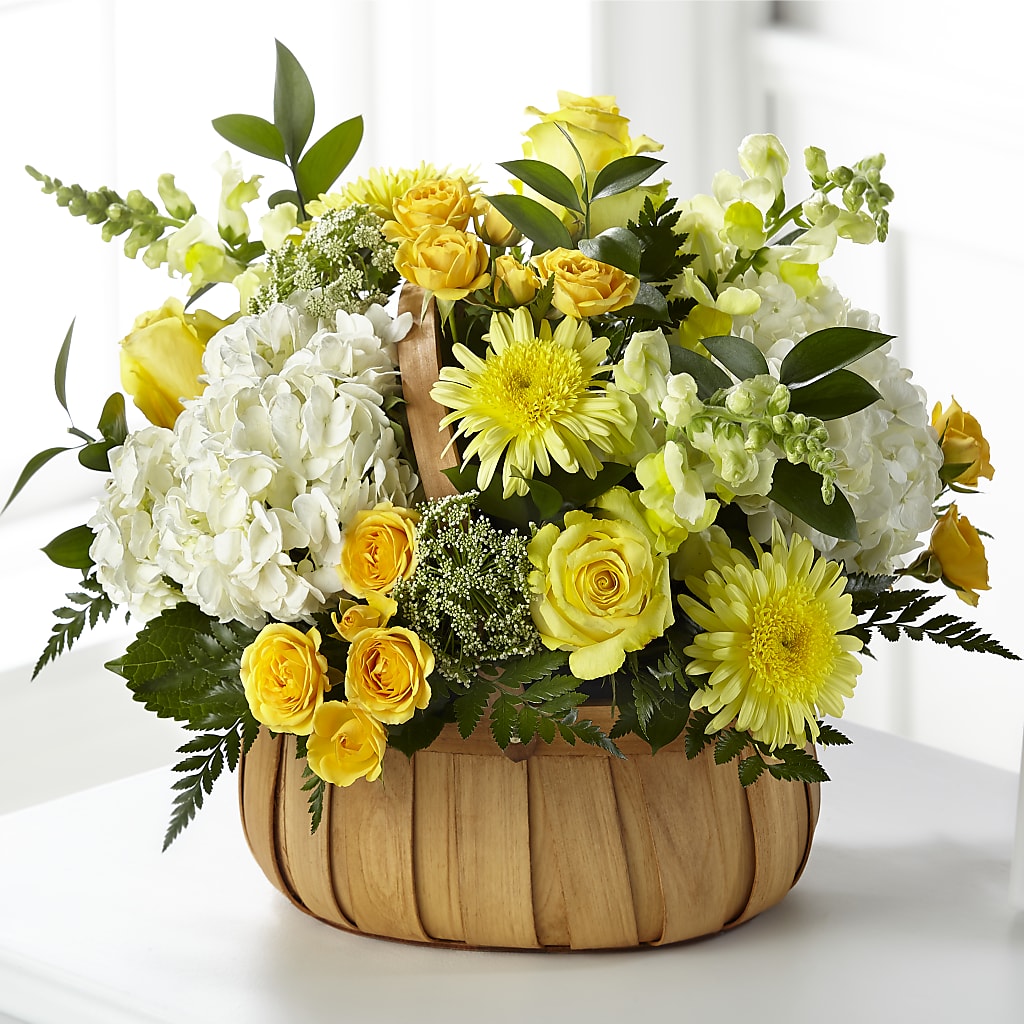 Rustic Remembrance Basket – Homestead Flower Company Inc, Homestead FL