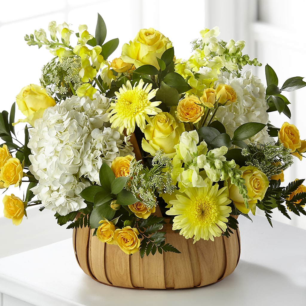 Rustic Remembrance Basket – Homestead Flower Company Inc, Homestead FL