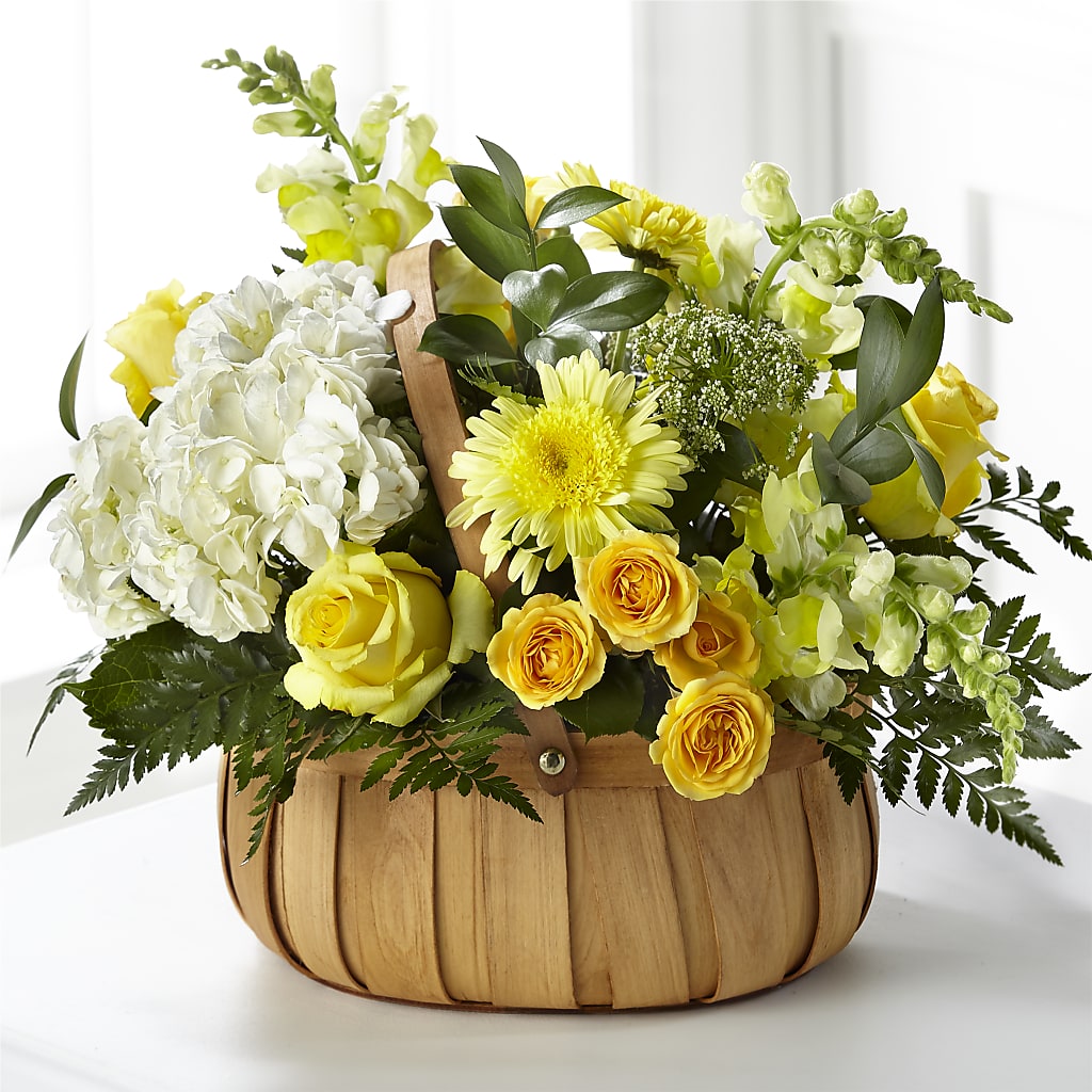 Rustic Remembrance Basket – Homestead Flower Company Inc, Homestead FL