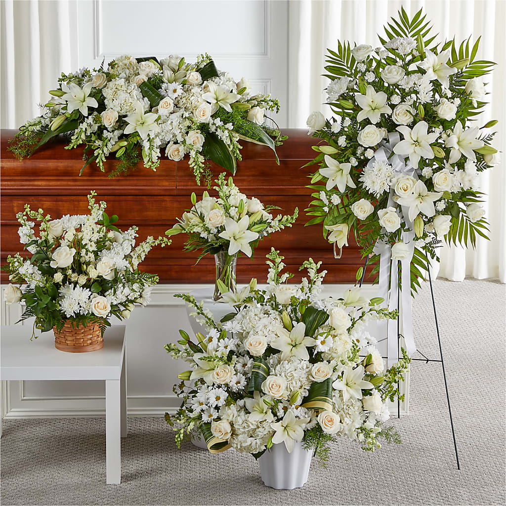 Sincerest Condolences Bundles – Homestead Flower Company Inc, Homestead FL