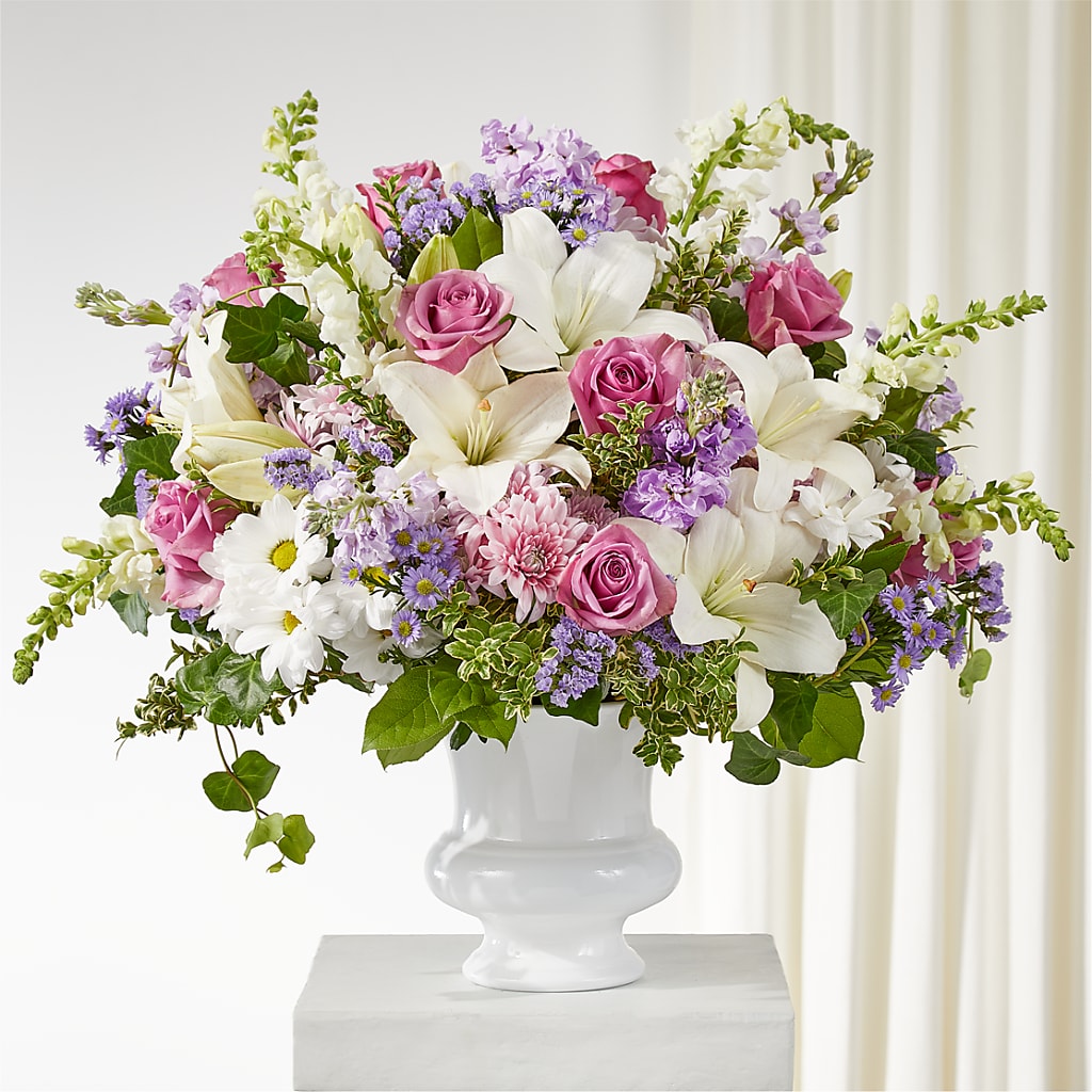 Remarkable Life Urn Arrangement – Homestead Flower Company Inc, Homestead FL
