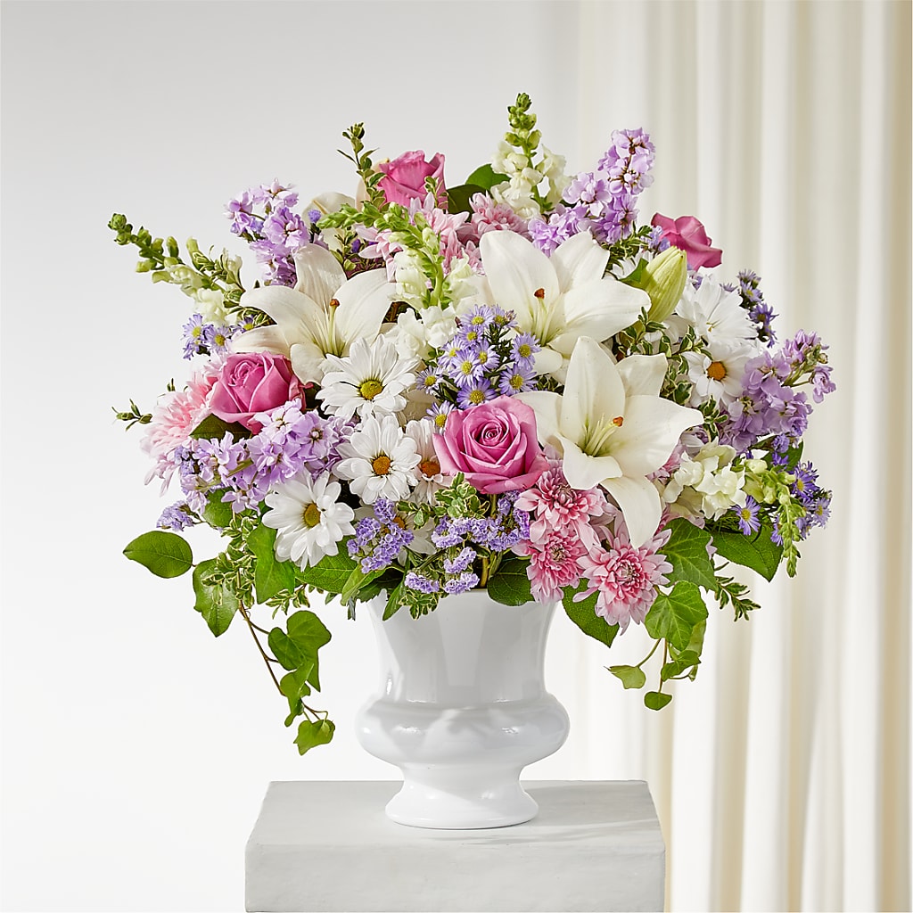 Remarkable Life Urn Arrangement – Homestead Flower Company Inc, Homestead FL