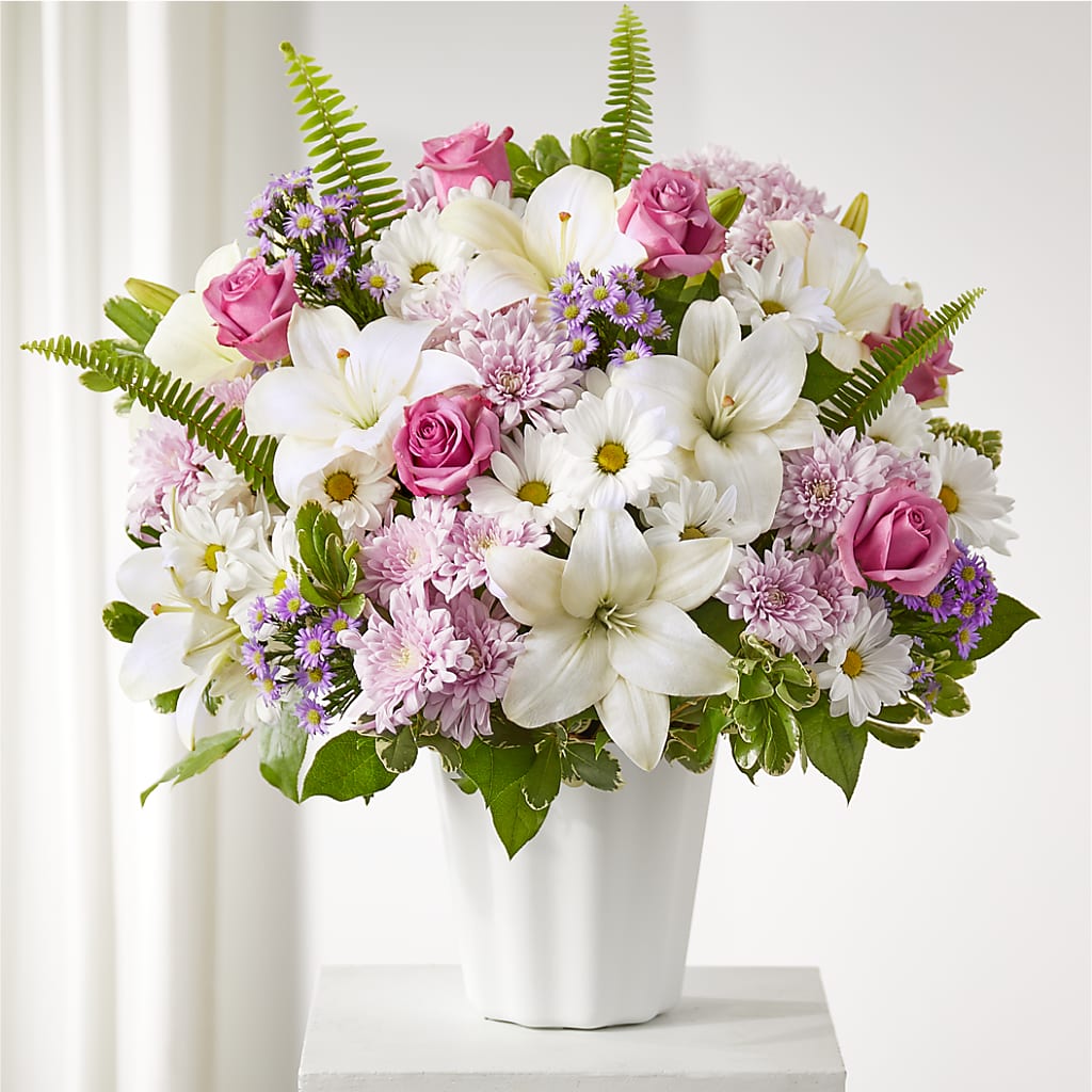 Warmest Thoughts Tabletop Basket – Homestead Flower Company Inc, Homestead FL