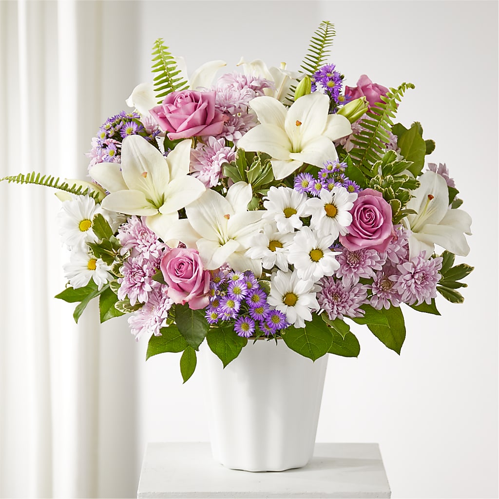 Warmest Thoughts Tabletop Basket – Homestead Flower Company Inc, Homestead FL