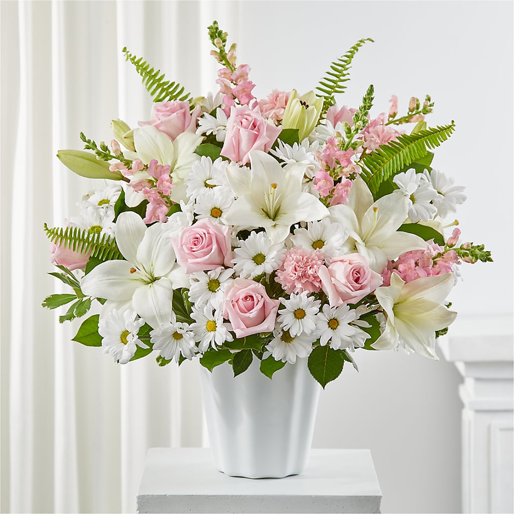 Soft Touch Tabletop Basket – Homestead Flower Company Inc, Homestead FL