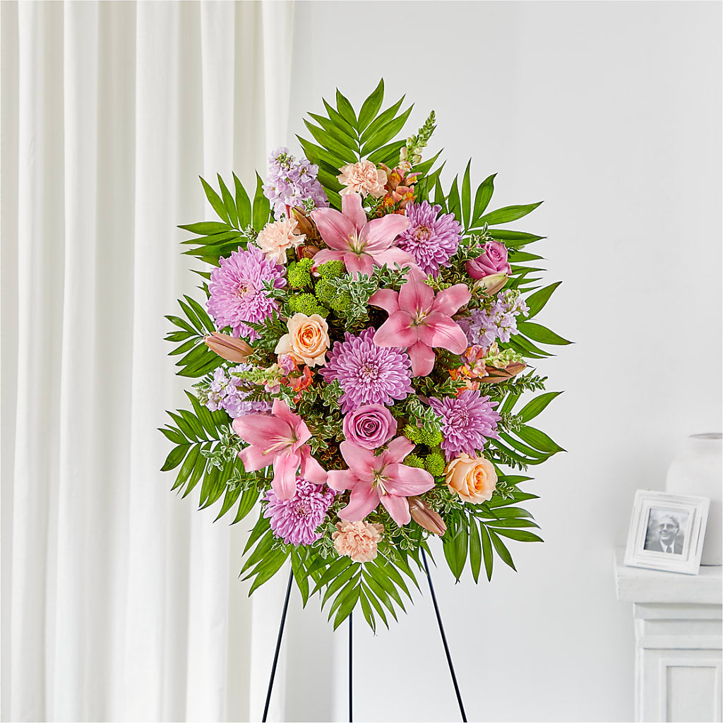 Love & Light Standing Spray – Homestead Flower Company Inc, Homestead FL