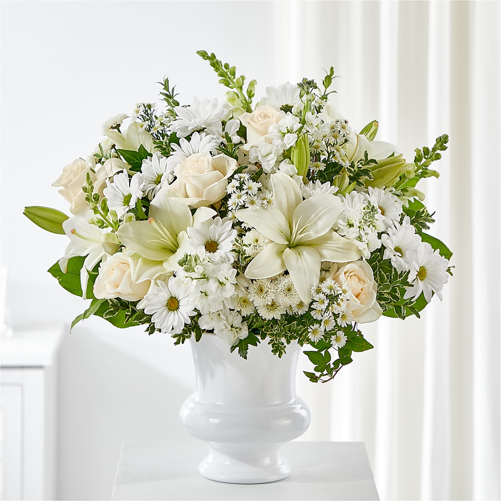 Uplifting Urn Arrangement – Homestead Flower Company Inc, Homestead FL