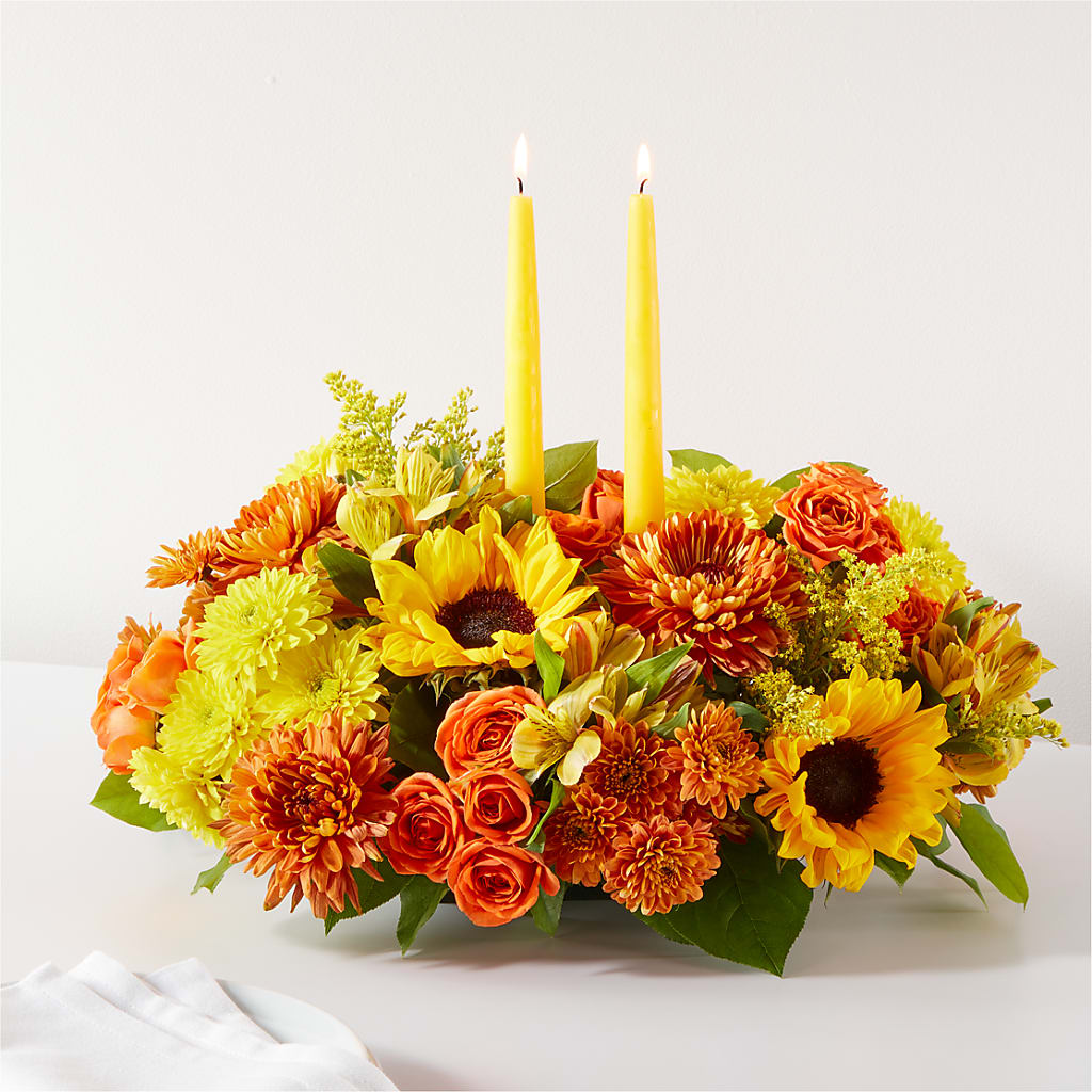 Autumn Harmony Centerpiece – Homestead Flower Company Inc, Homestead FL