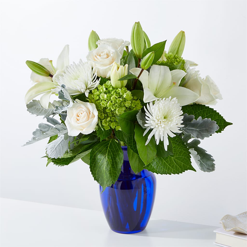 Snowy Dreams Bouquet – Homestead Flower Company Inc, Homestead FL