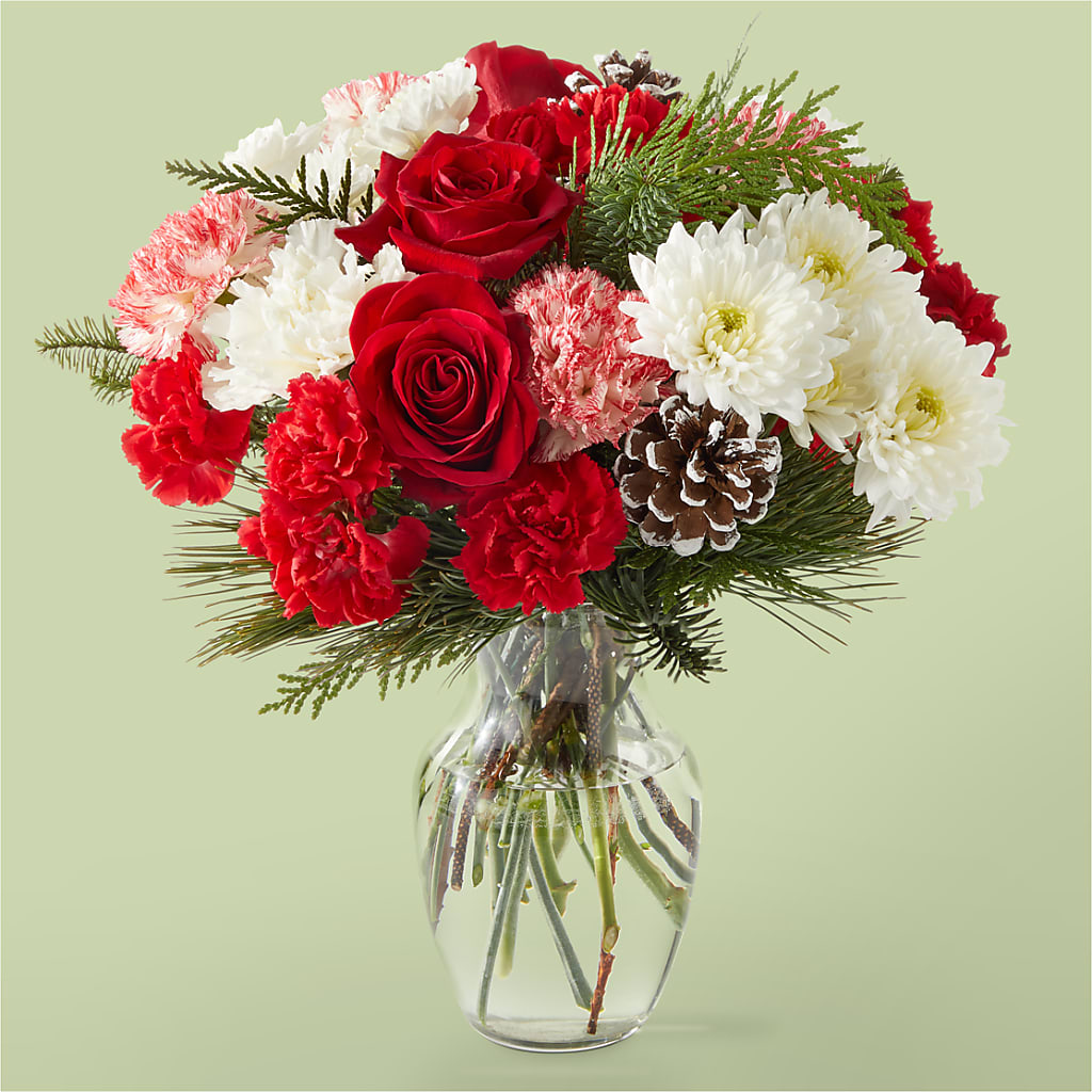 Candy Cane Lane Bouquet – Homestead Flower Company Inc, Homestead FL