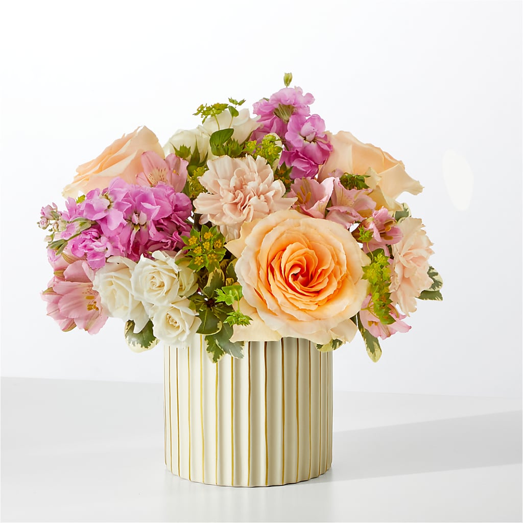 Paradise Bouquet with Ivory Vase – Homestead Flower Company Inc, Homestead FL