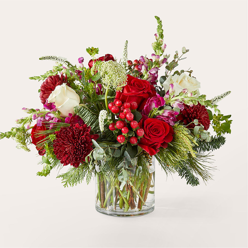 Cranberry Fizz Bouquet – Homestead Flower Company Inc, Homestead FL