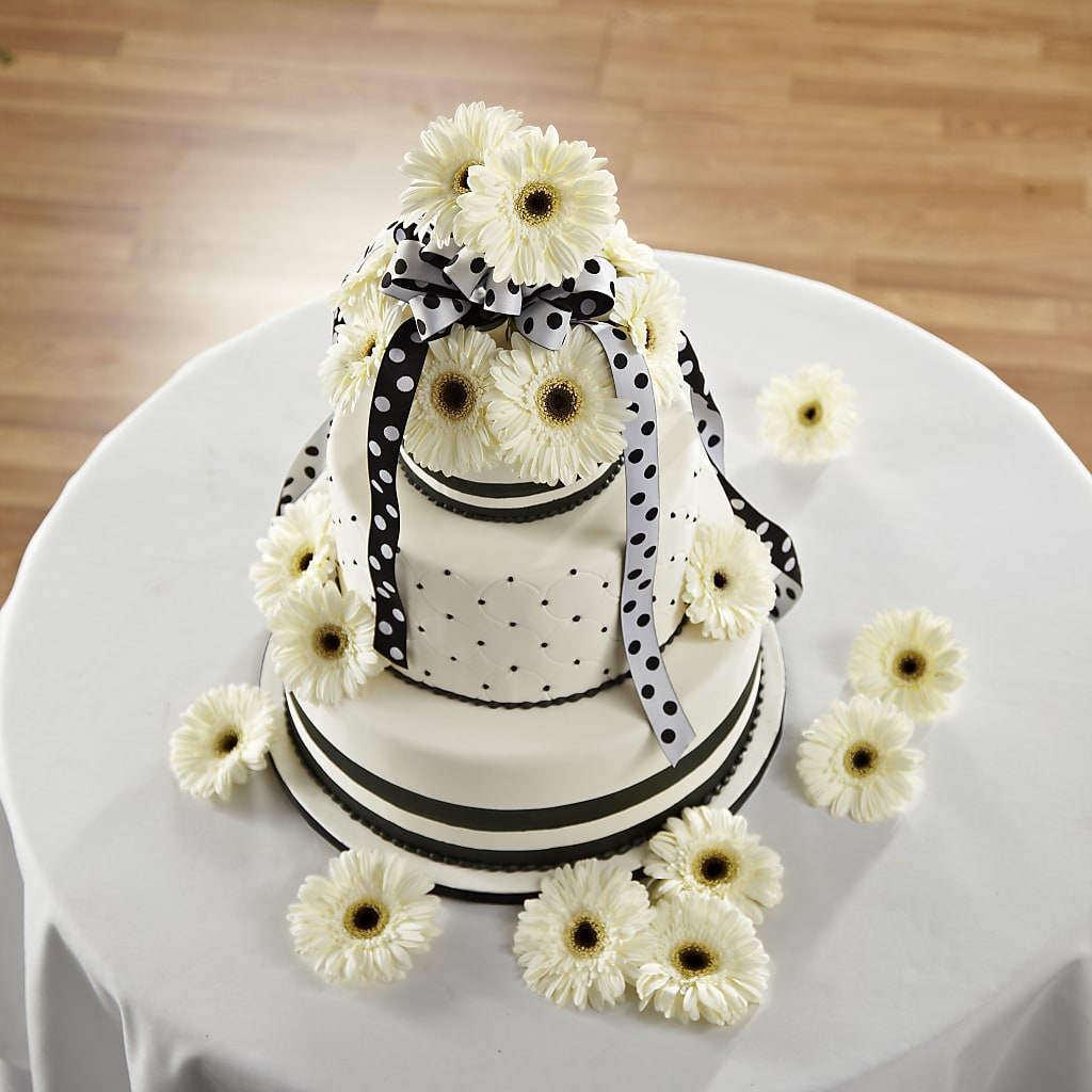 Simple Sophistication Cake Décor – Homestead Flower Company Inc, Homestead FL