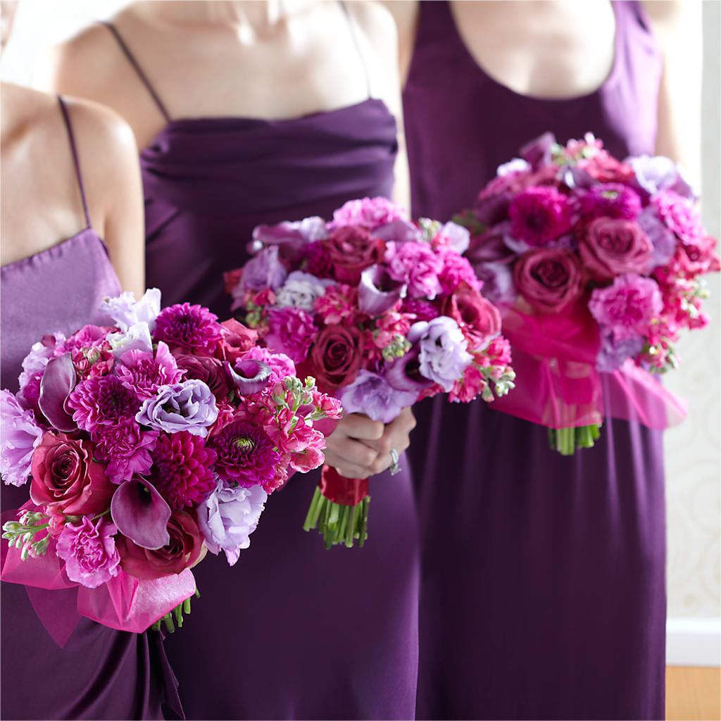 Bridesmaid's Garden Bouquet – Homestead Flower Company Inc, Homestead FL